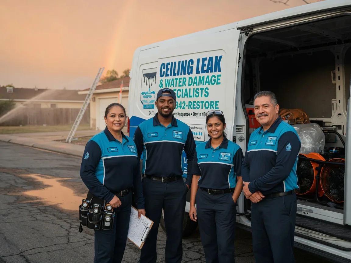 Ceiling Leak Cleanup company in Kenney, IL