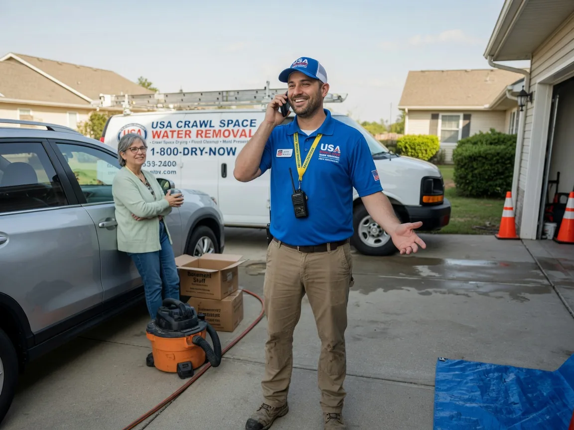 Crawl Space Water Removal Kenney, IL FAQs
